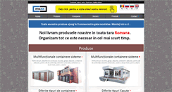 Desktop Screenshot of containere.org.ro